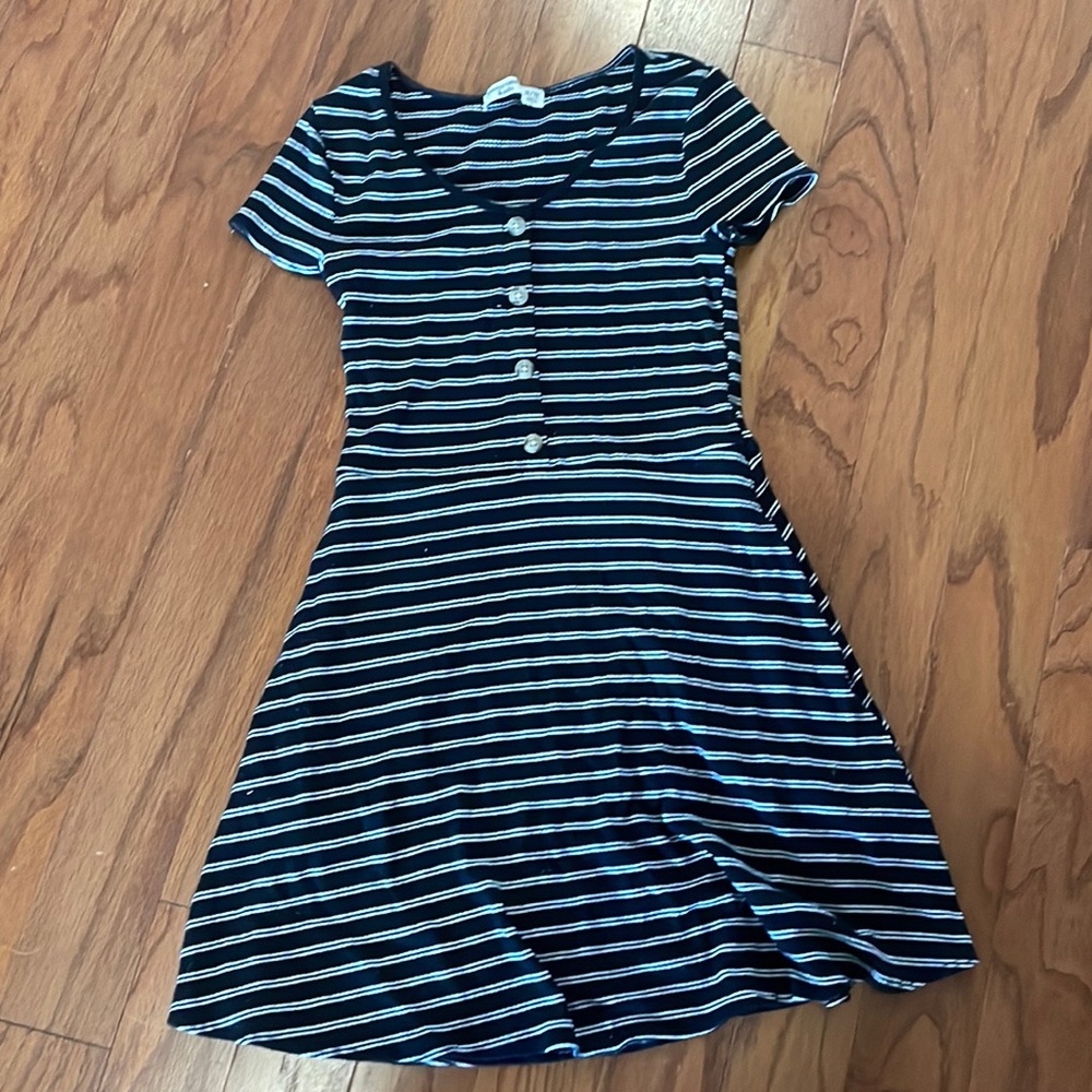 Abercrombie kids striped dress size 11/12